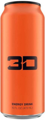 3D Energy drinks 473ml - GOLD