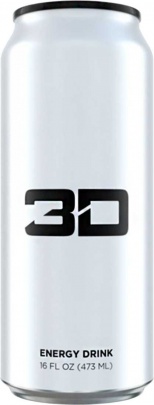 3D Energy drinks 473ml - GOLD