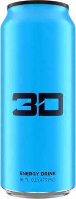 3D Energy drinks 473ml - GOLD