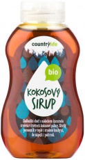 Country life BIO Sirup kokosový 250 ml VÝPRODEJ 26.9.2026