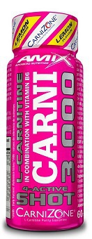 Amix Carni Shot 3000mg 60ml - lemon VÝPRODEJ 12.2025