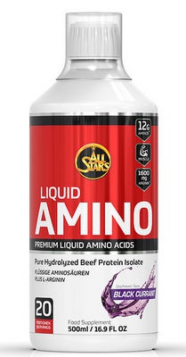 All Stars Amino Liquid 500 ml - černý rybíz