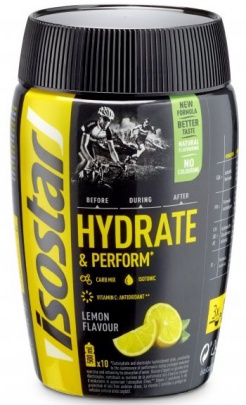 Isostar Hydrate & Perform 400 g - brusinka