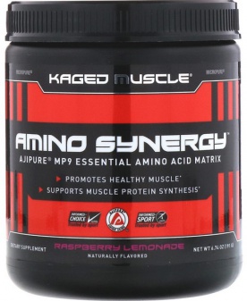 Kaged Muscle Amino Synergy 30 dávek 231g  - malinová limonáda