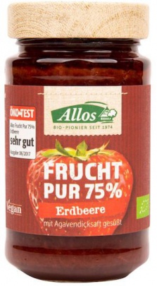 Allos 75% džem 250 g - borůvka