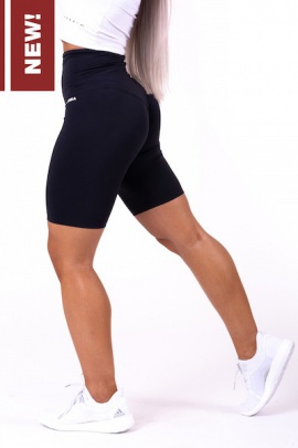 Nebbia High waist Road cyklistické šortky černé 683 - M