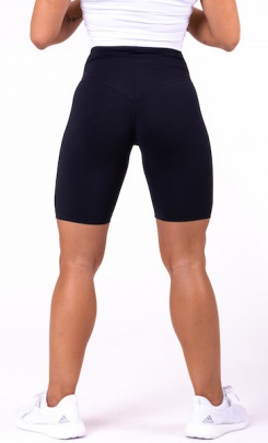 Nebbia High waist Road cyklistické šortky černé 683 - M