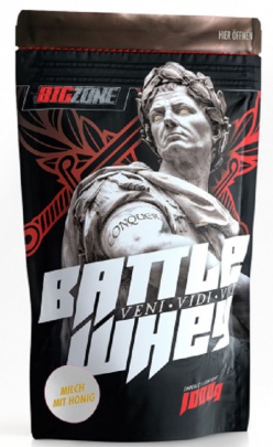 Big Zone Battle Whey 1000g - mléko s medem