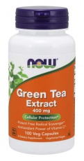 Now Foods Green Tea 400 mg 100 kapslí