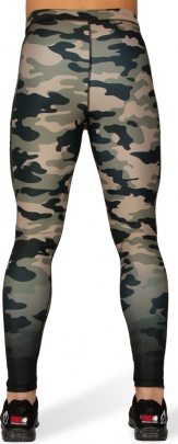 Gorilla Wear Pánské legíny Franklin Men´s Tights Army Green - XL VÝPRODEJ