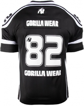Gorilla Wear Pánské tričko Athlete T-shirt Black/White - XL
