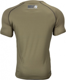 Gorilla Wear Pánské tričko Performance Army zelená - S