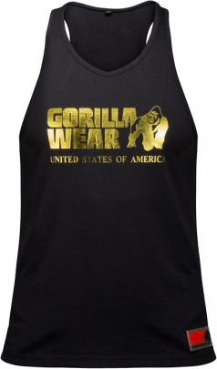 Gorilla Wear Pánské tílko Classic Tank Top Gold - S