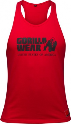 Gorilla Wear Pánské tílko Classic Tank Top Red