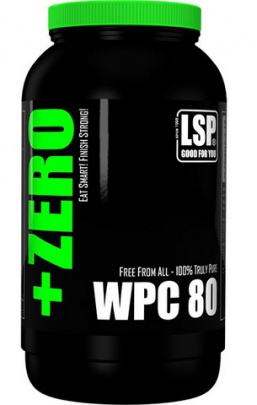LSP +Zero WPC 80 1000 g - bez příchuti VÝPRODEJ 30.12.2019