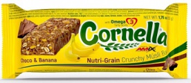 Amix Cornella bar 50 g - čokoláda/banán VÝPRODEJ