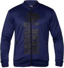 Gorilla Wear Pánská mikina Ballinger Track Jacket Navy Blue/Black VÝPRODEJ