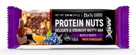 Amix Protein Nuts Bar 40 g - Nuts/Fruits