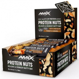 Amix Protein Nuts Bar 25x40 g