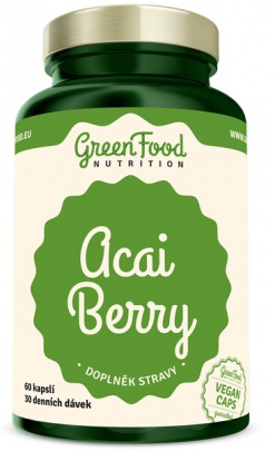 GreenFood Acai Berry 60 kapslí