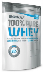 BioTechUSA 100% Pure Whey 1000 g - čokoláda/arašídové máslo VÝPRODEJ (POŠK. OBAL)