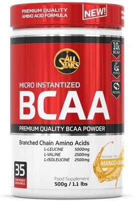 All Stars Powder BCAA 500 g - bez příchuti PROŠLÉ DMT