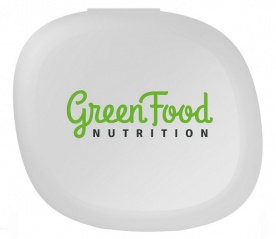 GreenFood Pillbox (zásobník na tablety) - černá