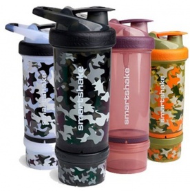 SmartShake Revive 750 ml s dávkovačem - camo white