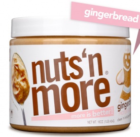 Nuts 'N More Arašídové máslo s proteinem 454 g - Cookie Butter