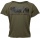 Gorilla Wear Pánské tričko s krátkým rukávem Classic Work Out Top Army Green