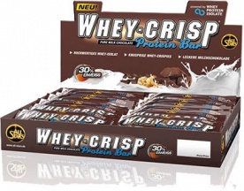 All Stars Whey-Crisp Protein Bar 50 g - bílá čoko/ cookie crunch PROŠLÉ DMT