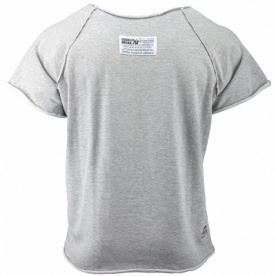 Gorilla Wear Pánské tričko s krátkým rukávem Classic Work Out Top Gray - L/XL