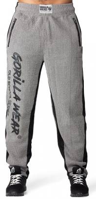 Gorilla Wear Pánské tepláky Augustine Old School Pants Grey