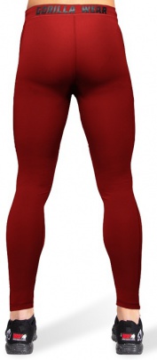 Gorilla Wear Pánské legíny Smart Tights Red - XL