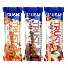 USN Trust Crunch 60g - bílá čokoláda se sušenkou
