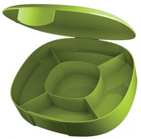 GreenFood Pillbox (zásobník na tablety) - černá