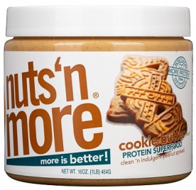 Nuts 'N More Arašídové máslo s proteinem 454 g - chocolate maple pretzel