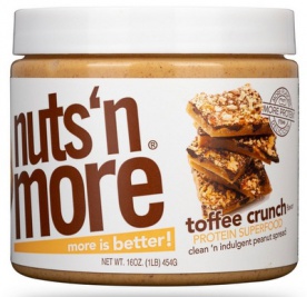 Nuts 'N More Arašídové máslo s proteinem 454 g - chocolate maple pretzel