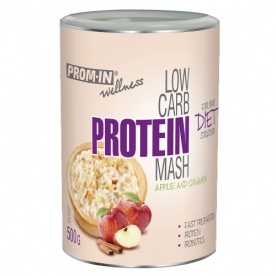 Prom-in Low Carb Protein Mash 500g - jablko/skořice VÝPRODEJ (POŠK.OBAL)
