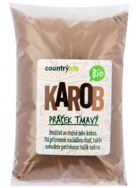 Country life BIO Karob prášek světlý 500 g VÝPRODEJ 30.6.2024