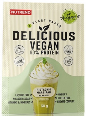 Nutrend Delicious Vegan Protein 30 g - Pistácie/marcipán