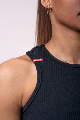 Nebbia Sports NEBBIA Labels crop top 516 black - M