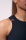 Nebbia Sports NEBBIA Labels crop top 516 black - M