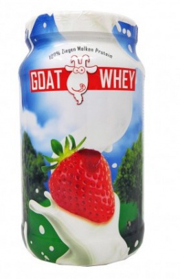 LSP Goat Whey (protein z kozí syrovátky) 600 g - banán