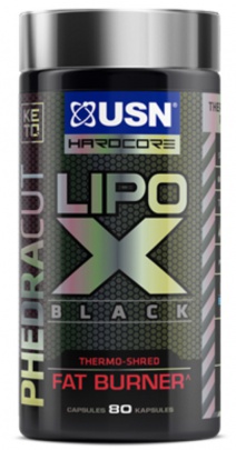 USN Lipo X Black 80 tablet