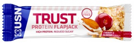 USN Trust Protein Flapjack 70 g - třešeň/mandle