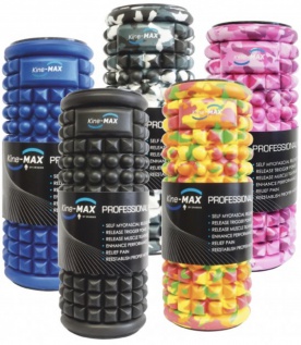 Kine-MAX Professional Massage Foam Roller Masážní válec - Růžová