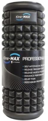 Kine-MAX Professional Massage Foam Roller Masážní válec - love růžová