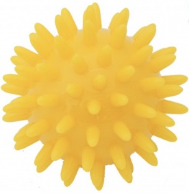 Kine-MAX masážní míček ježek 6cm - modrá