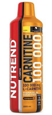 Nutrend Carnitine 100000 1000 ml - višeň